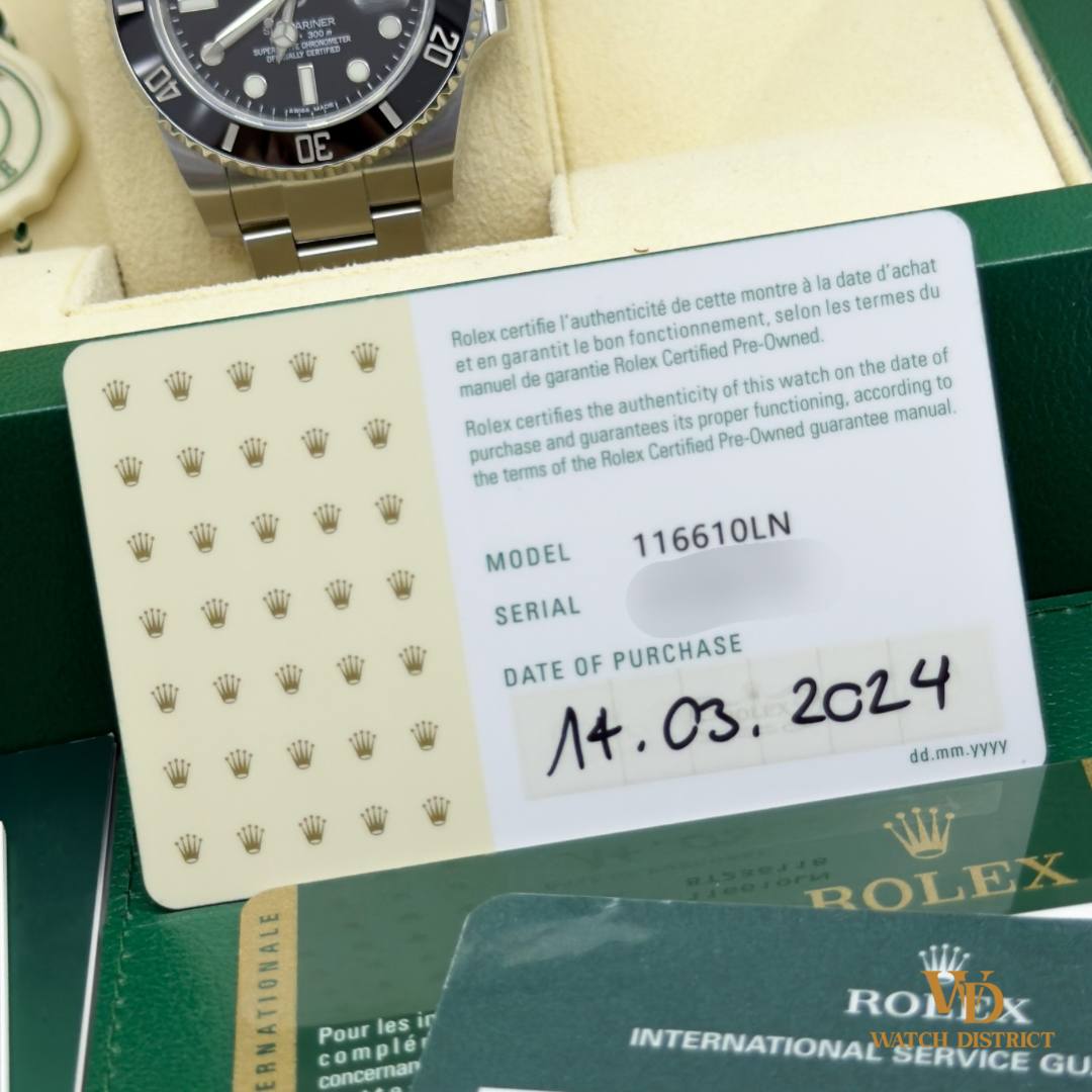 Submariner 116610LN