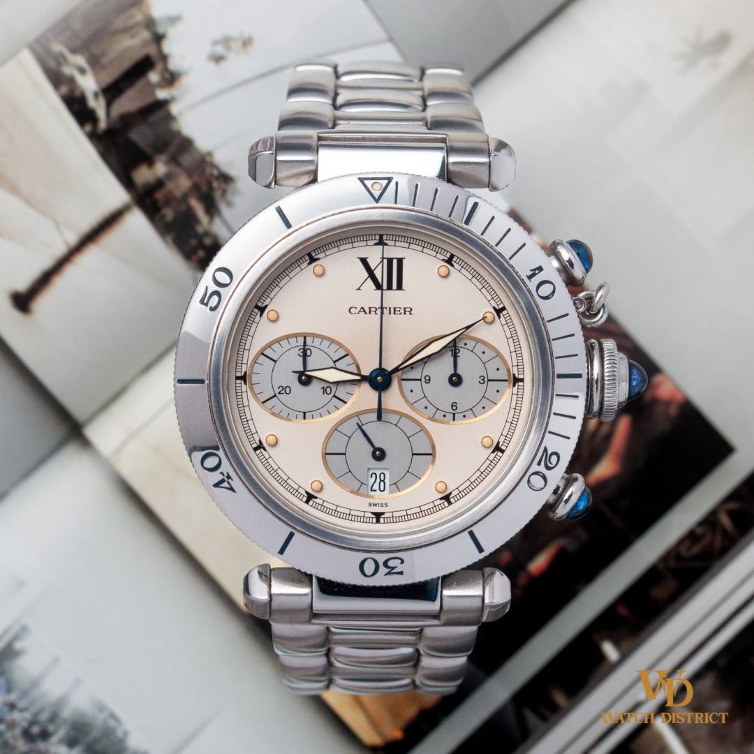 Cartier Pasha Chronograph Quartz 4030
