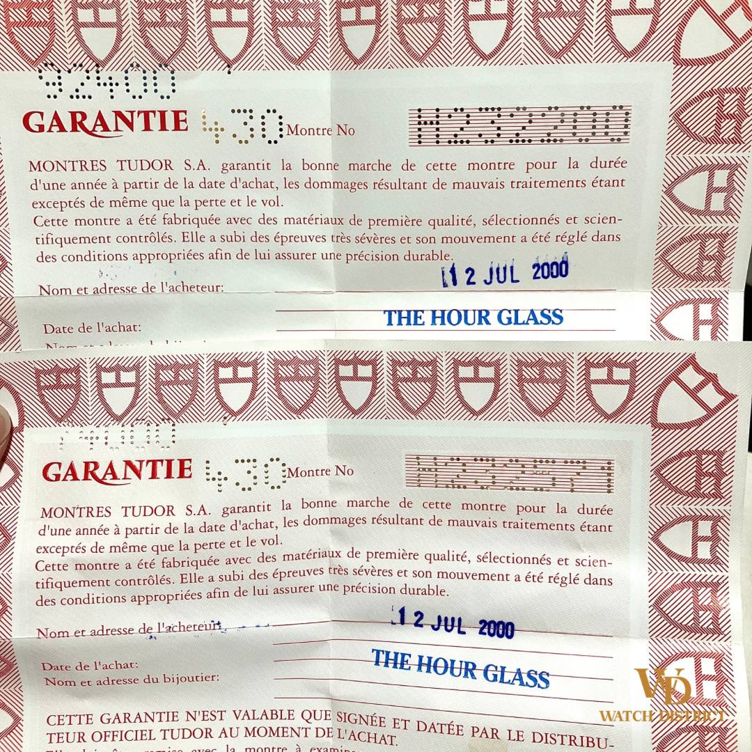 Tudor Princess Date 92400 & Tudor Prince Date 74000