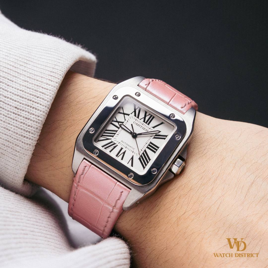 Cartier Santos 100 Medium W20126X8 2878 Automatic