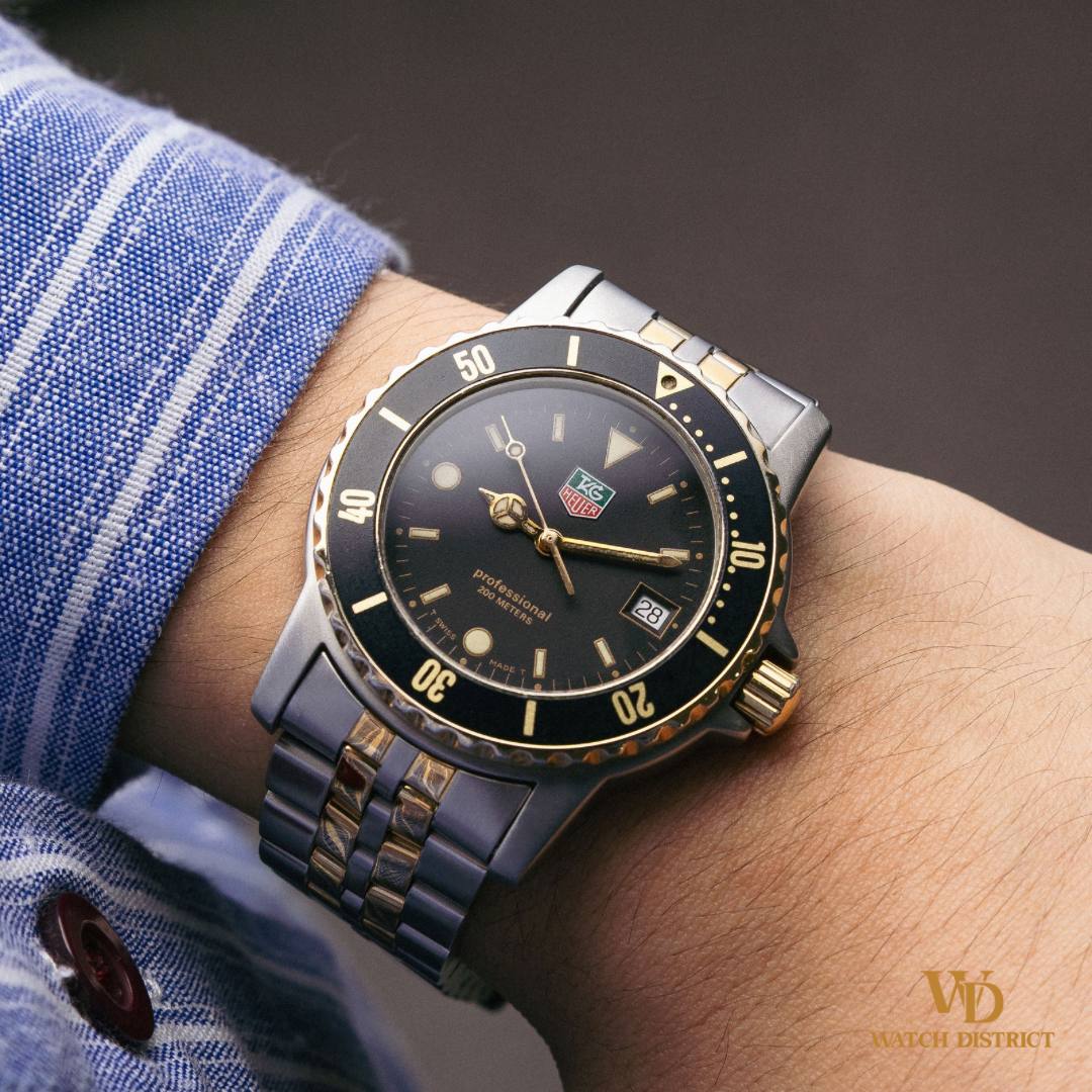 Tag Heuer 1500 Professional WD1220-G-20 – Watch District SG