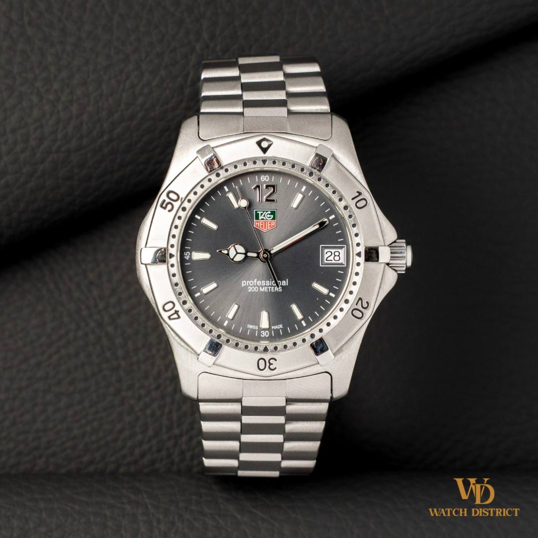 TAG HEUER タグホイヤー 2000 プロフェッショナル WK1115-0 Tag Heuer Professional 2000 WK1115-0 – Watch District SG