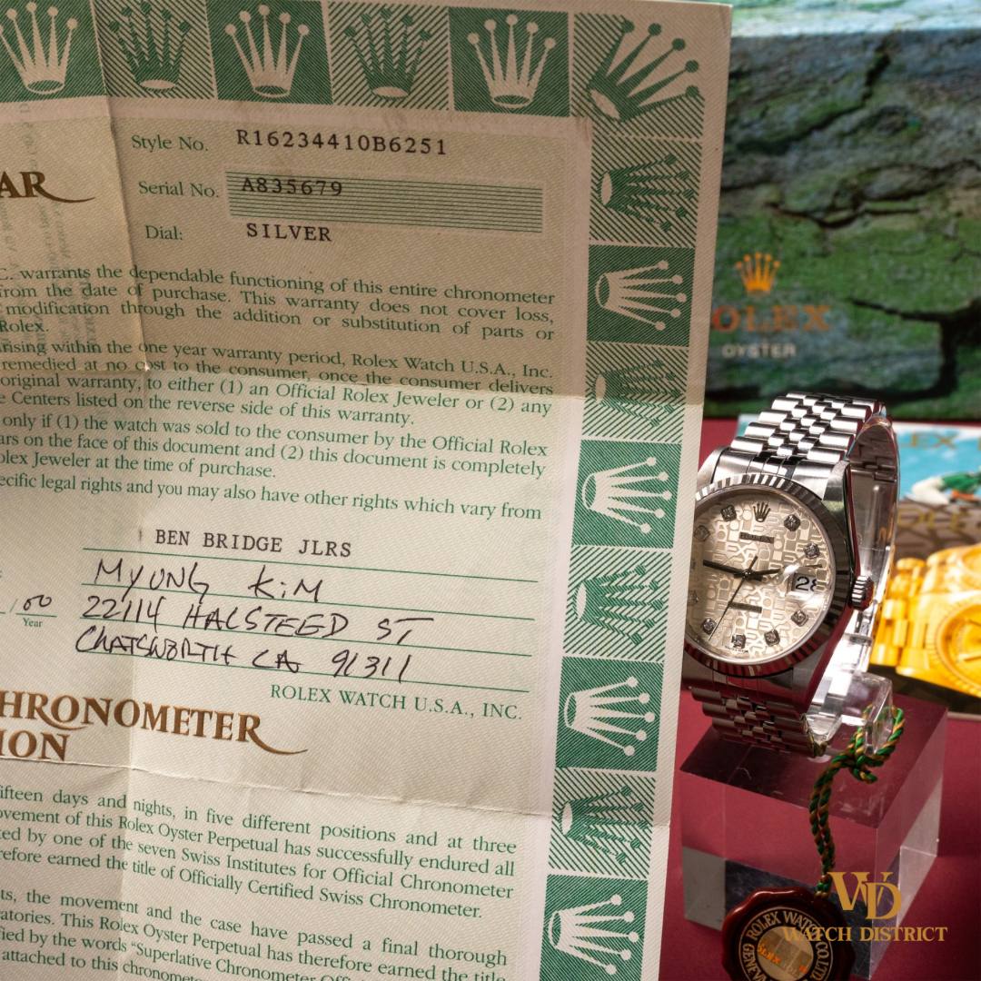 Rolex Datejust 16234