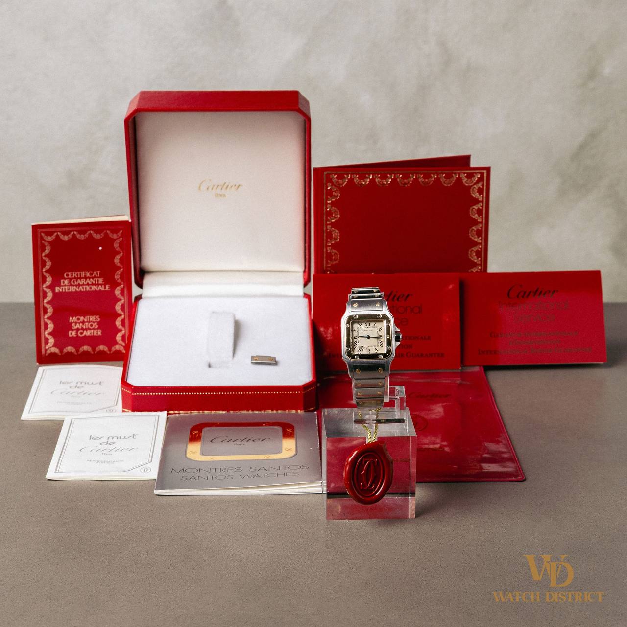 Cartier Santos Galbee W20012C4