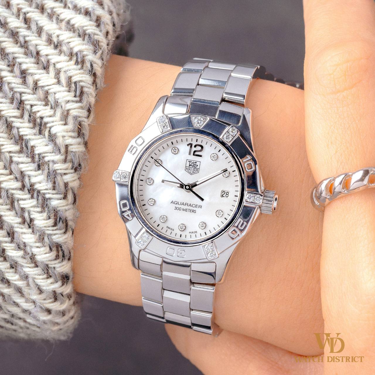 Tag Heuer Aquaracer White WAF141G.BA0813
