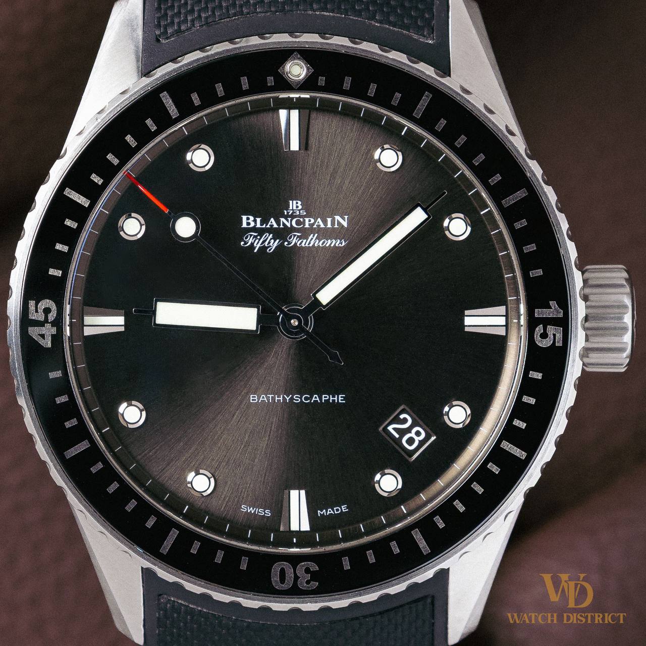 Blancpain Fifty Fathoms Bathyscaphe 5000-1110-K52A