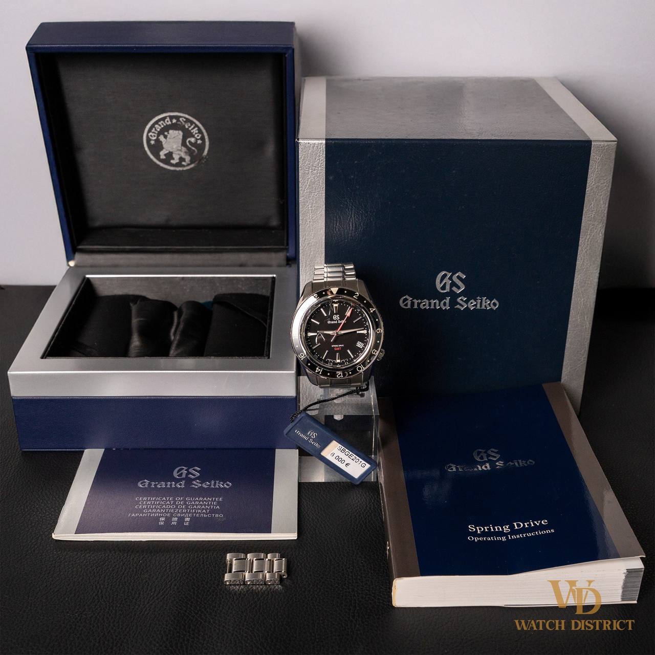 Grand Seiko Spring Drive GMT SBGE201