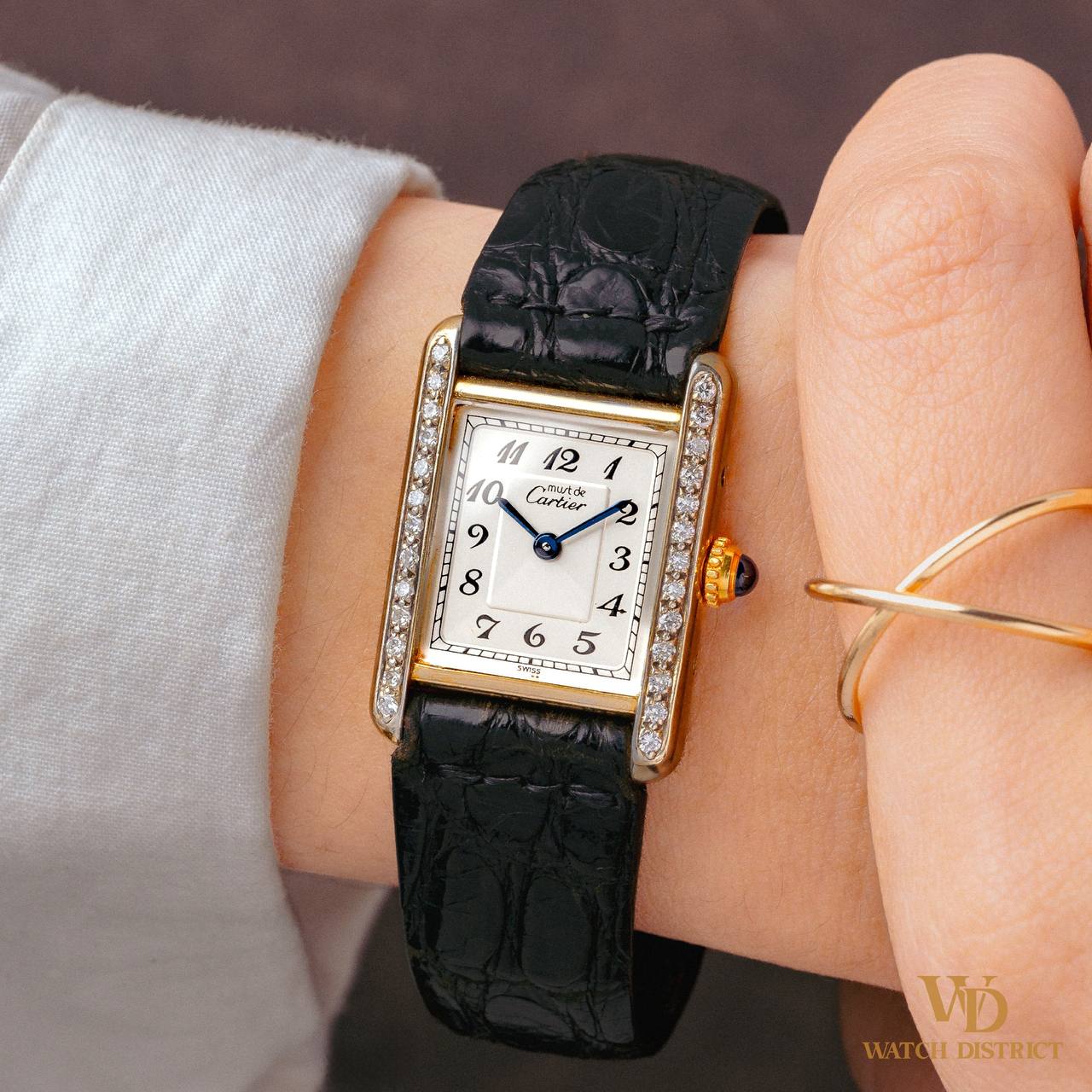 Cartier Vermeil Tank 5057001