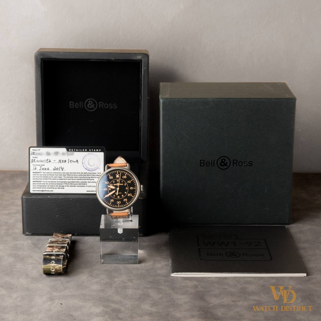 Bell & Ross Vintage BRWW192-HER/SWA