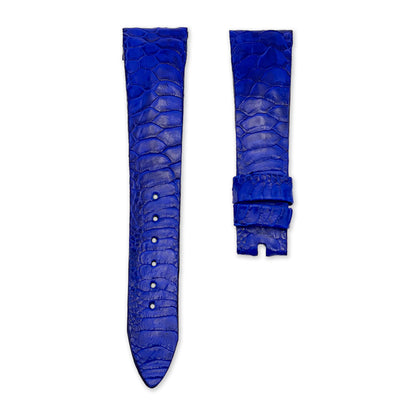 20mm Admiral Blue Hen Leather Universal Strap