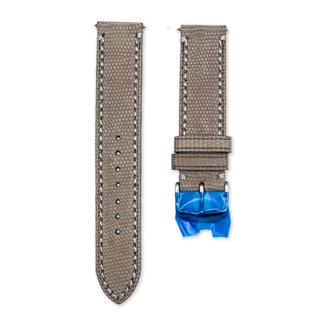 20mm Bone Lizard Leather Universal Strap