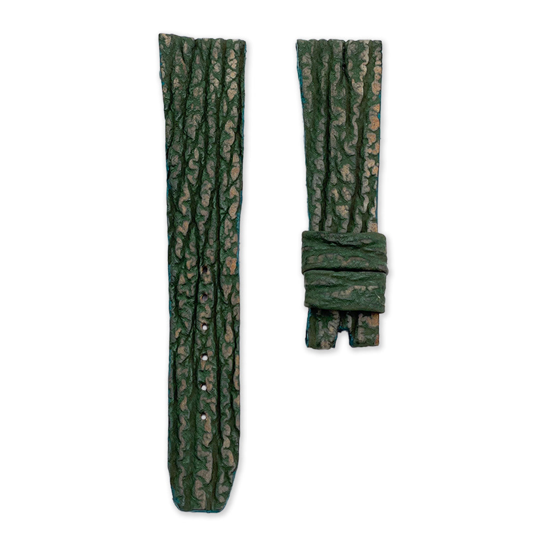 20mm Armstrong Green Shark Leather Universal Strap
