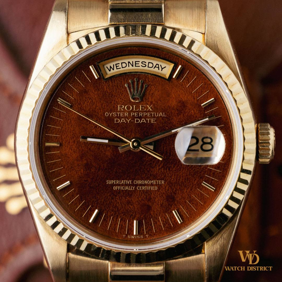 Rolex Day-Date 18238 Wood Dial