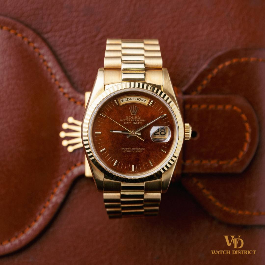 Rolex Day-Date 18238 Wood Dial