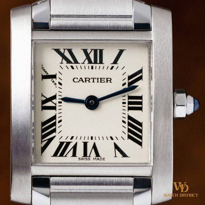 Cartier Tank Francaise Quartz SM 2384 W51008Q3