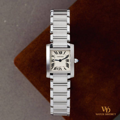 Cartier Tank Francaise Quartz SM 2384 W51008Q3