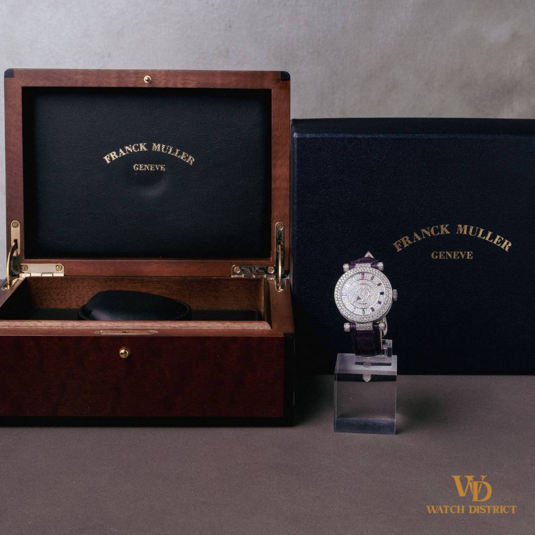 Franck Muller White Gold Double Mystery DM 36 COL DRM D 2R CD