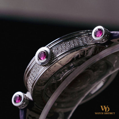 Franck Muller White Gold Double Mystery DM 36 COL DRM D 2R CD