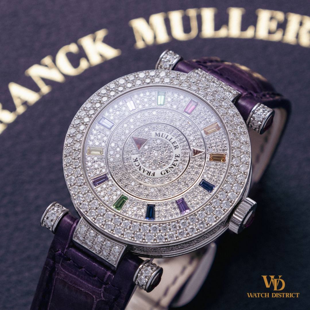 Franck Muller White Gold Double Mystery DM 36 COL DRM D 2R CD