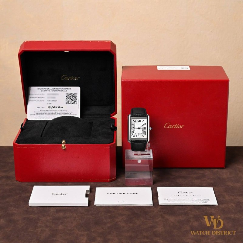 Cartier 31 x Tank Must Extra Large WSTA0040