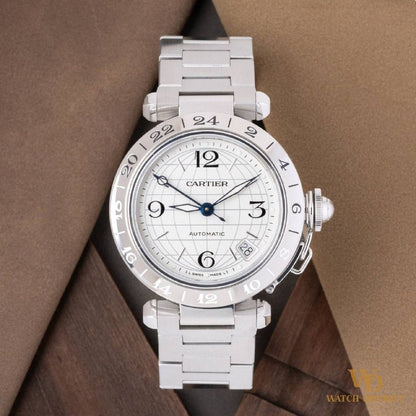 Cartier Pasha C GMT W31078M7