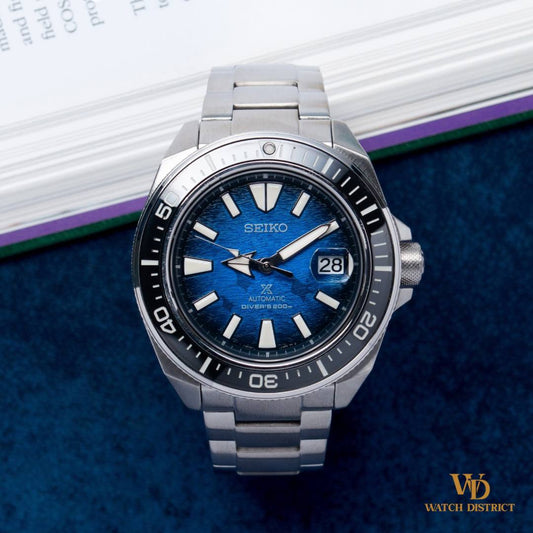 Seiko Prospex “Save The Ocean: Manta Ray” Samurai SRPE33K1 Automatic