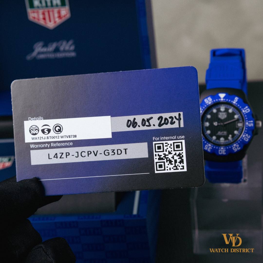 Tag Heuer x Kith Formula 1 WA121J.BT0012 Quartz