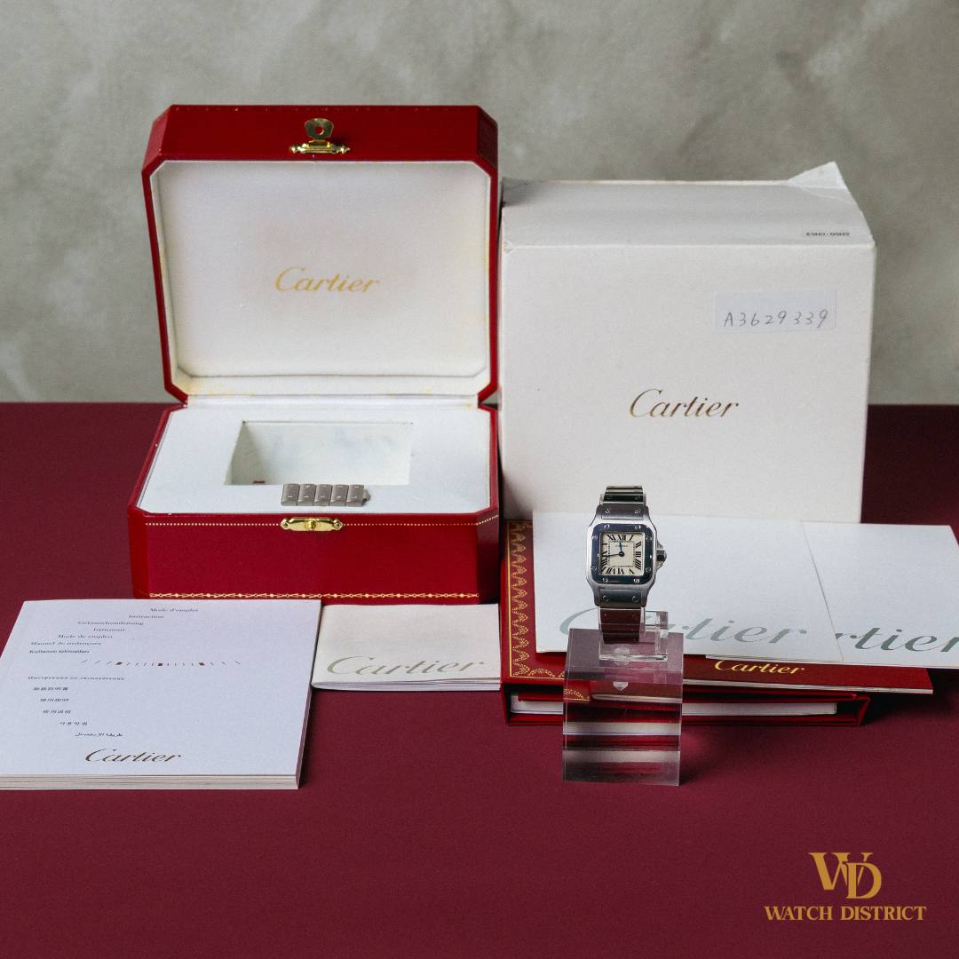 Cartier Santos Galbee W20056D6 1565 Quartz