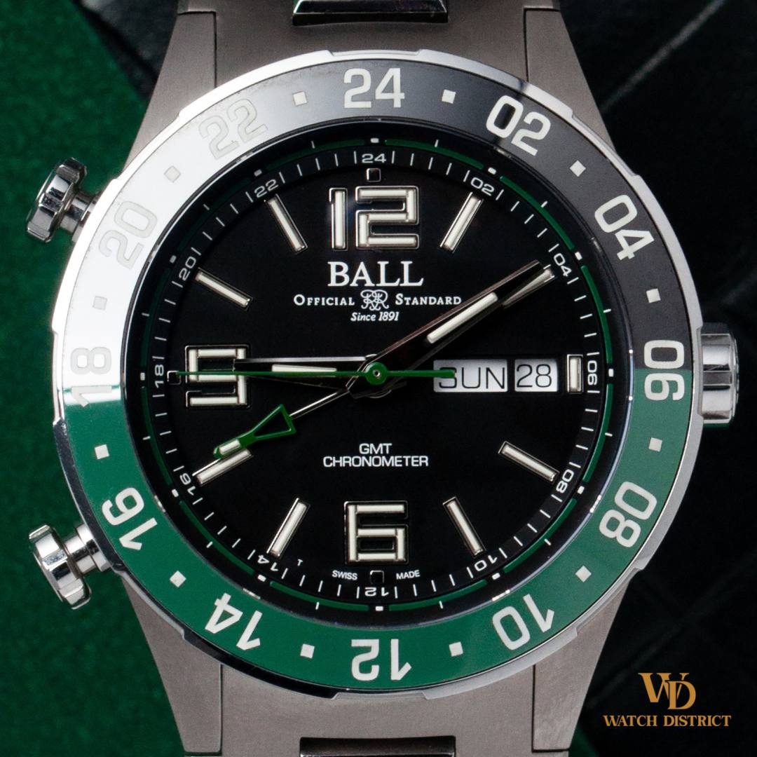 Ball Roadmaster Marine GMT DG3030B-S2C-BK