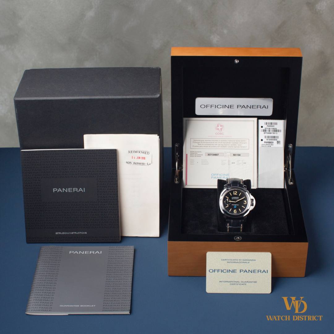 Panerai Luminor Blue Logo PAM00631 Manual Winding