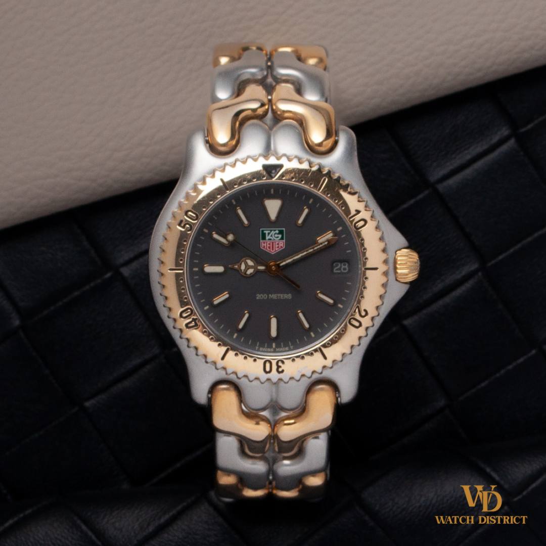 Tag Heuer SEL 200m Gold Plated S95 206 Watch District SG tag-heuer-sel-200m-gold-plated-s95-206-watch-district-sg