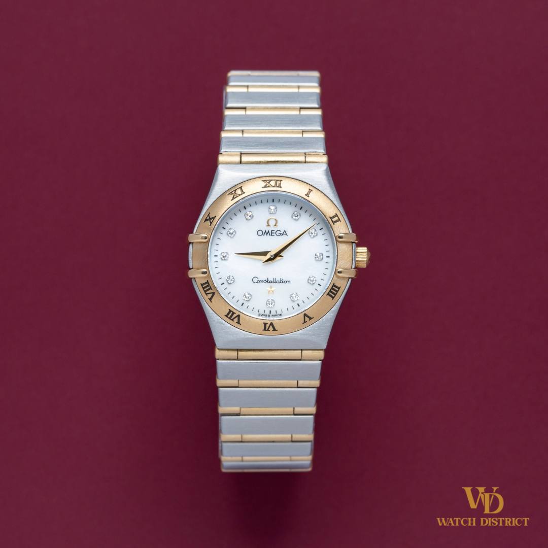 Omega Half-Gold Lady Constellation 1272.75.00 Quartz