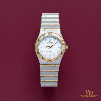 Omega Half-Gold Lady Constellation 1272.75.00 Quartz