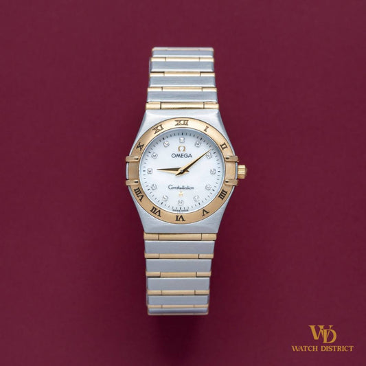 Omega Half-Gold Lady Constellation 1272.75.00 Quartz