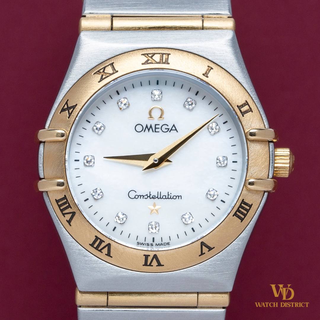 Omega Half-Gold Lady Constellation 1272.75.00 Quartz