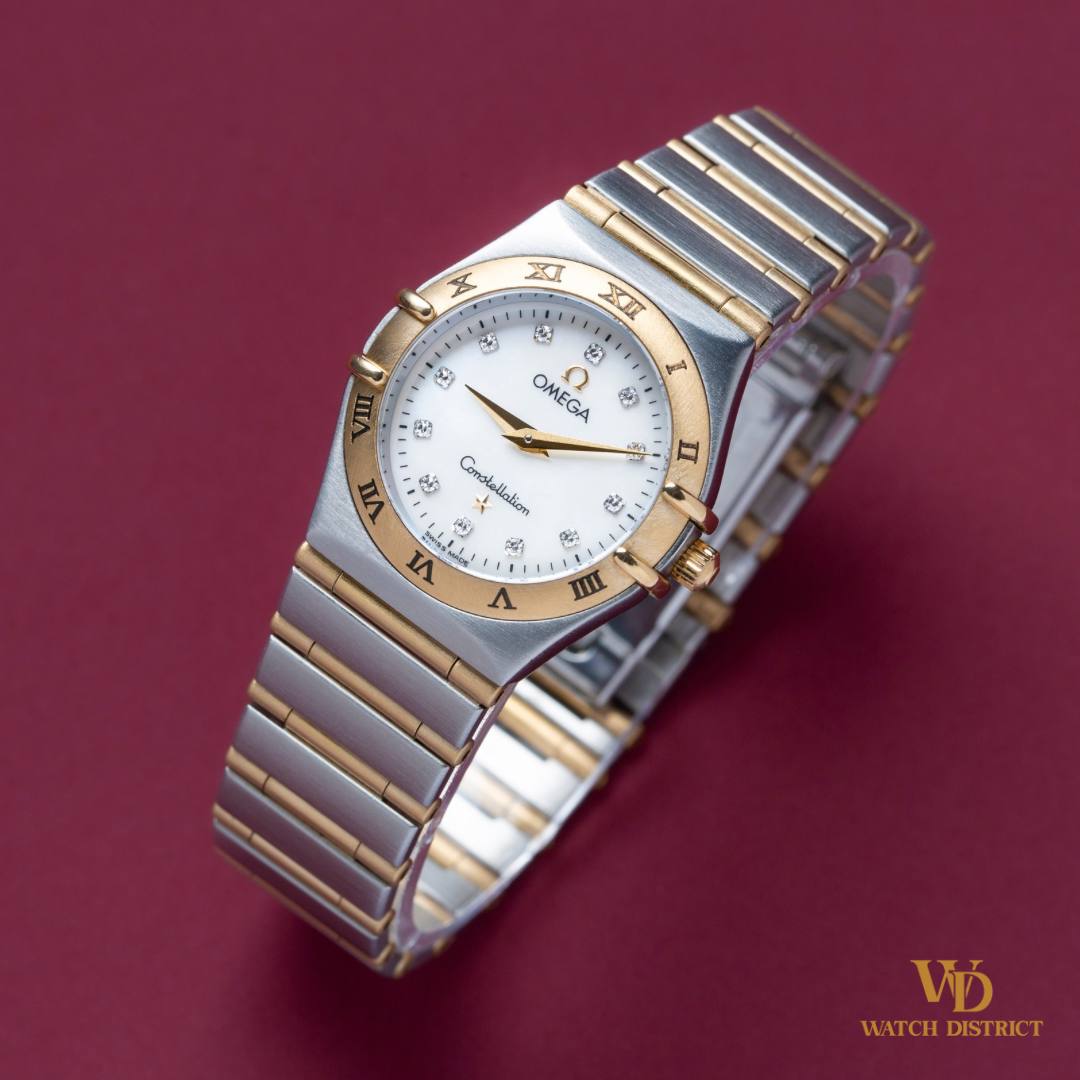 Omega Half-Gold Lady Constellation 1272.75.00 Quartz