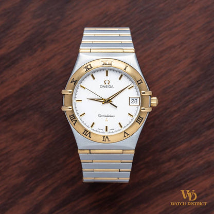 Omega Half-Gold Constellation 1212.30.00 Quartz
