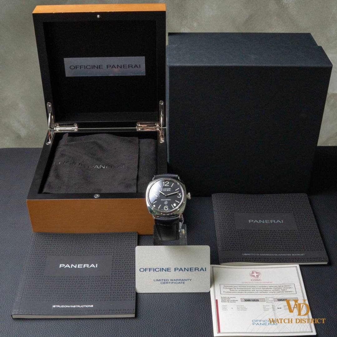 Panerai Radiomir Black Seal Logo PAM00380