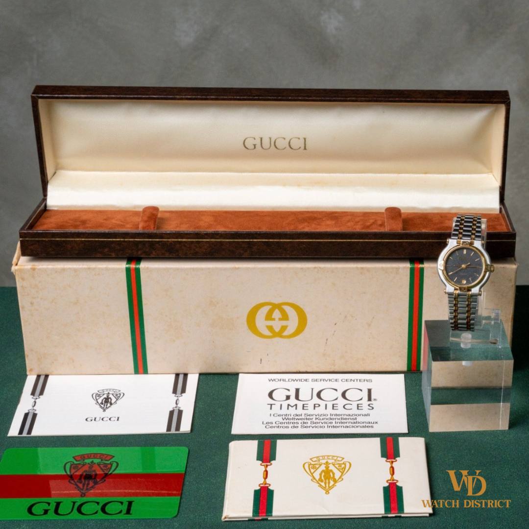 Gucci Gold-Plated 9000L Quartz