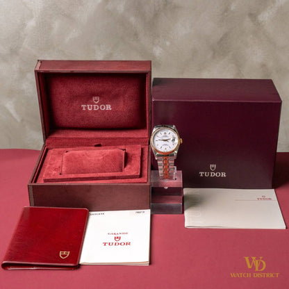 Tudor Prince Date Day Gold Plated 76213