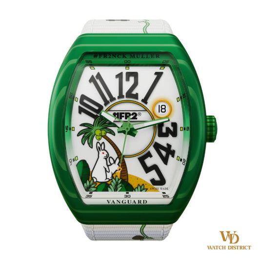 Franck Muller #FR2 Vanguard Beach V 41 SC DT BEACH FR2 VR VE GF BLC NR (BLC)