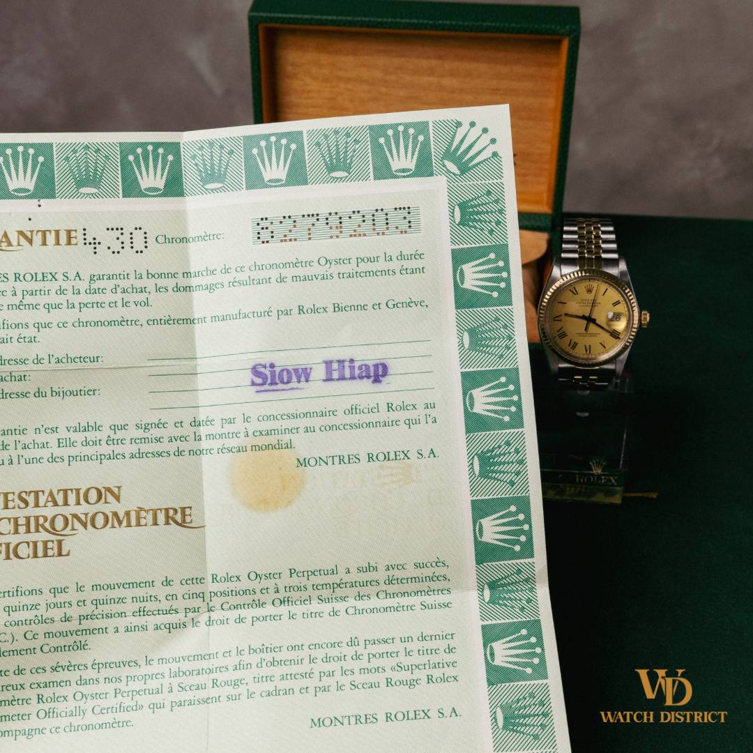 Rolex Datejust 16013