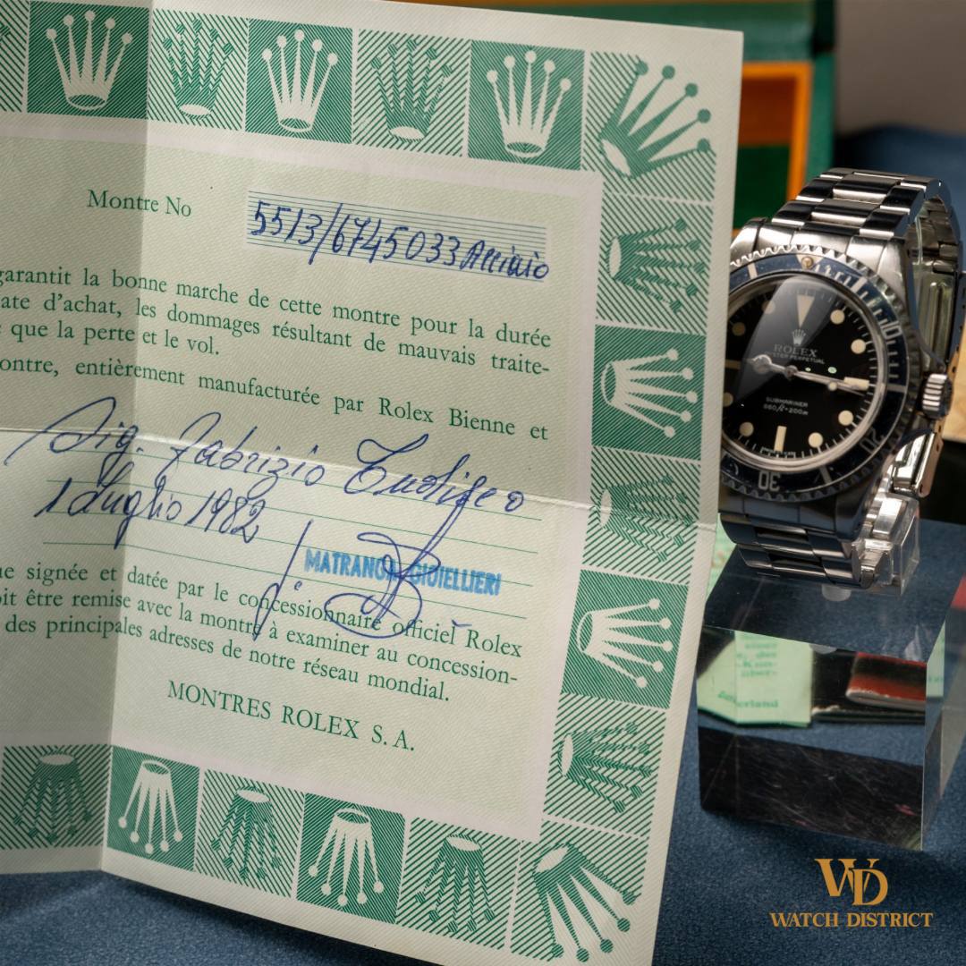 Rolex Submariner No-Date 5513