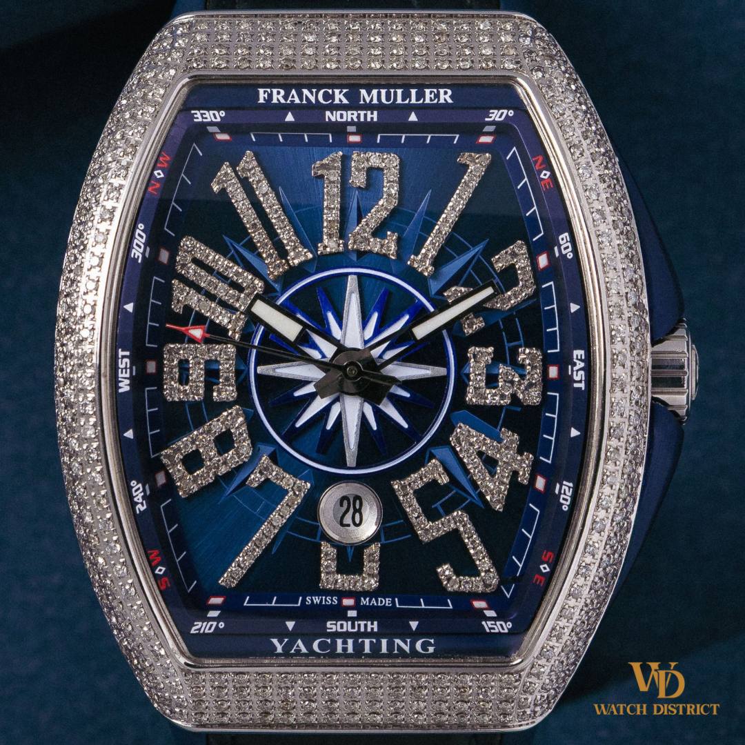 Franck Muller Vanguard Yachting V45 SC DT AC BL