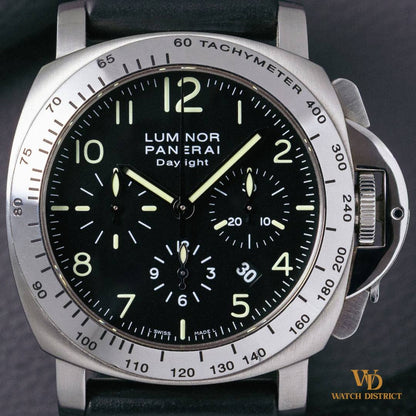 Panerai Luminor Chrono Daylight Black PAM00196