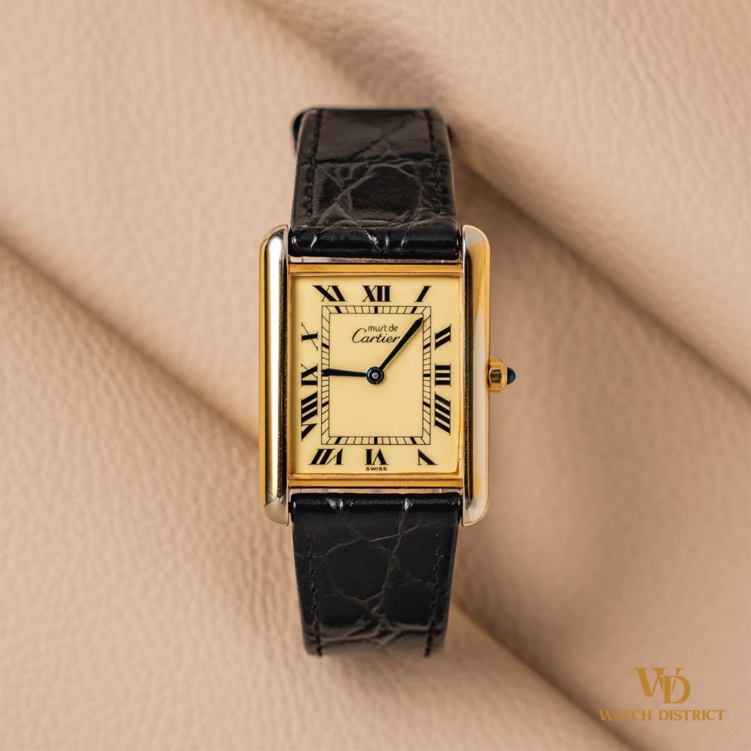 Cartier Tank Vermeil 681006