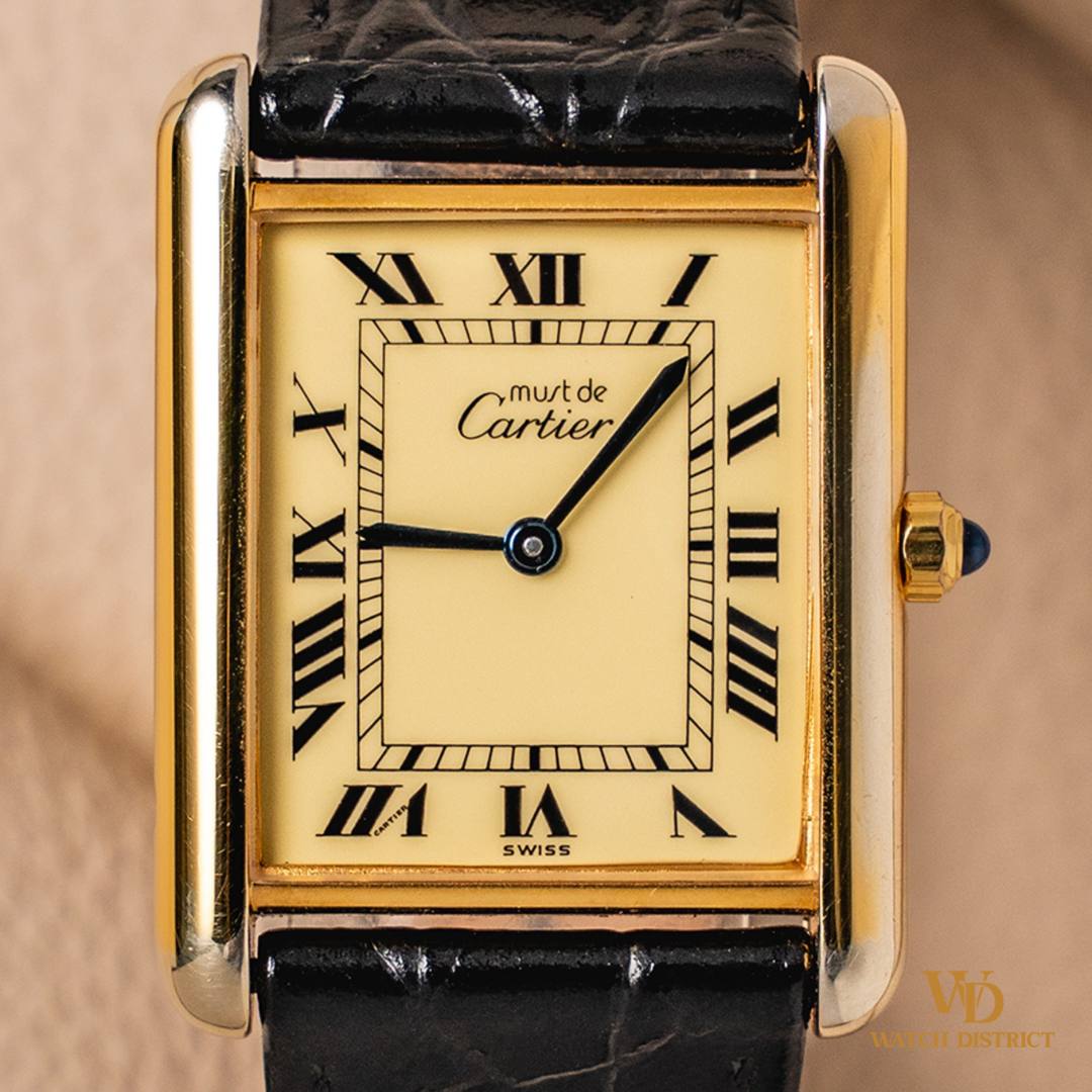 Cartier Tank Vermeil 681006