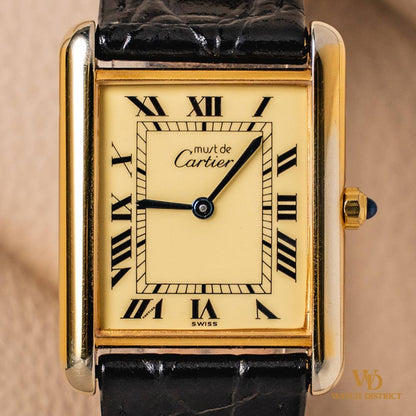 Cartier Tank Vermeil 681006