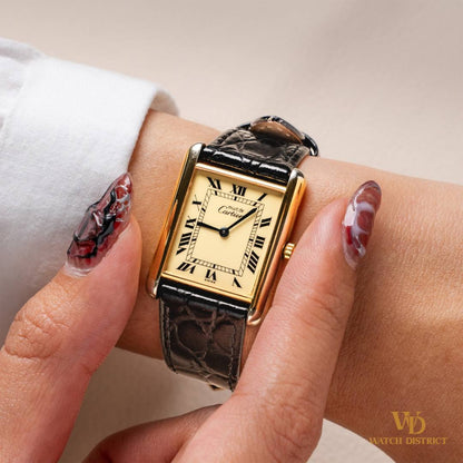 Cartier Tank Vermeil 681006