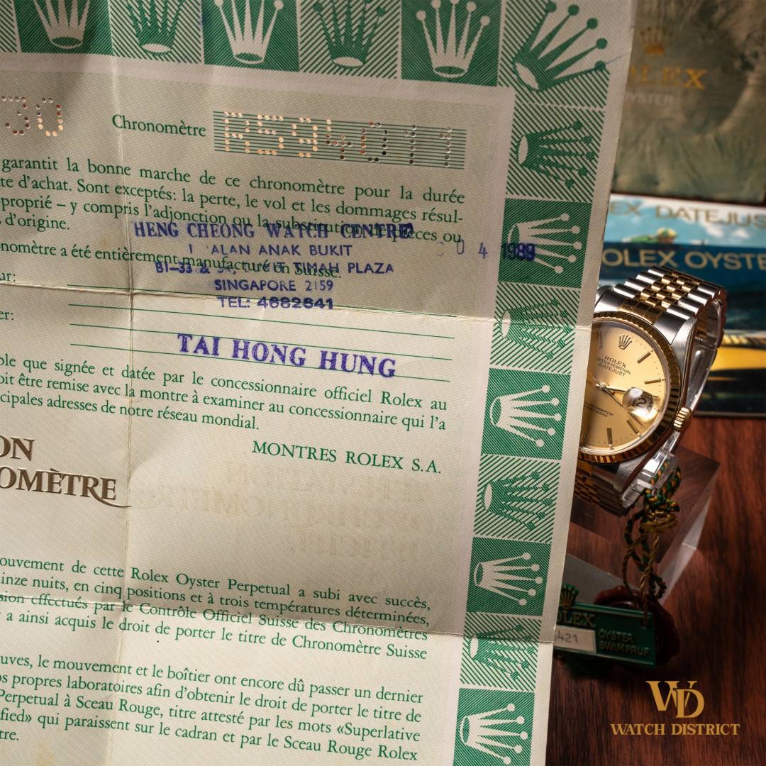 Rolex Datejust 16233